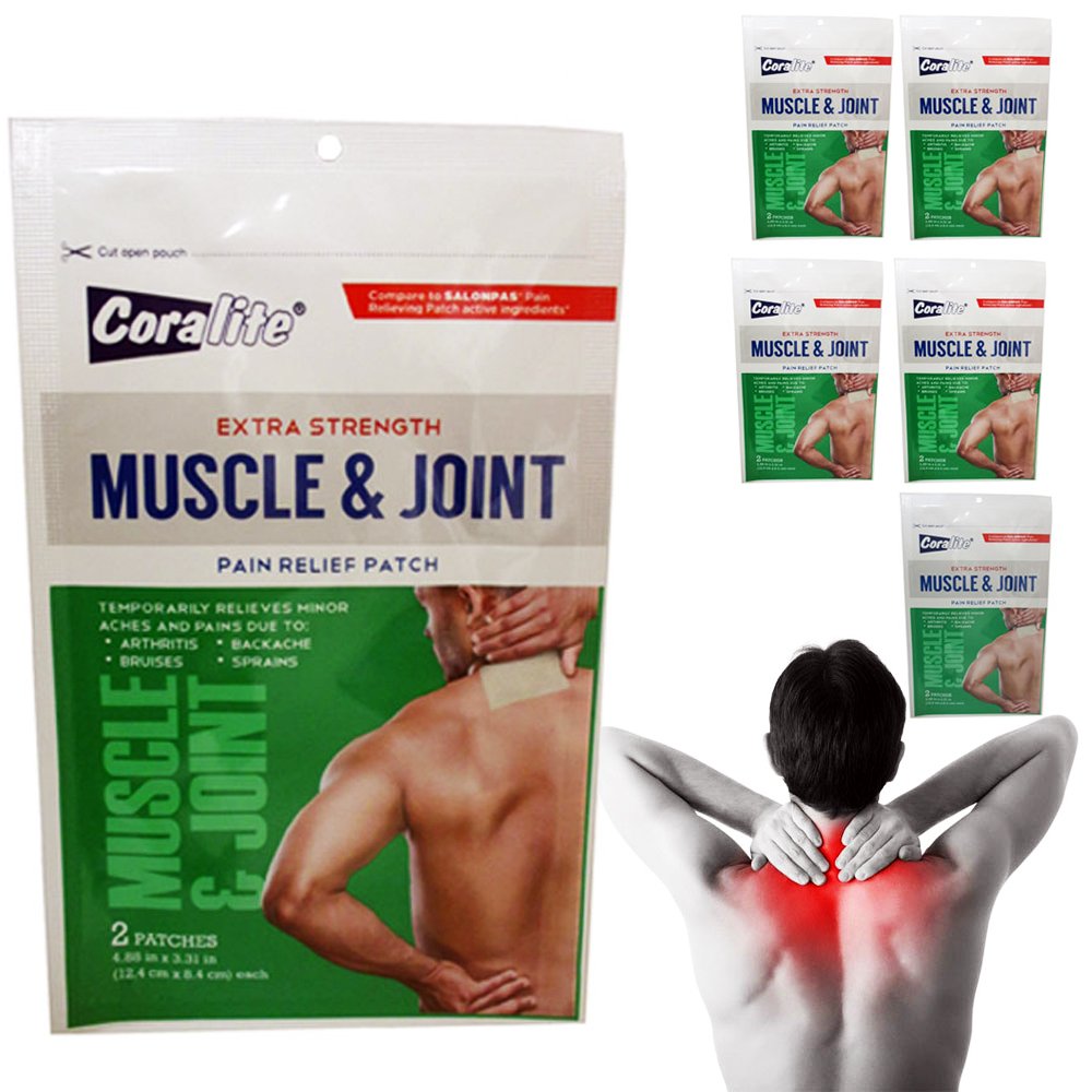 12 Pain Relief Patches Arthritis Back Waist Muscle Joint ...