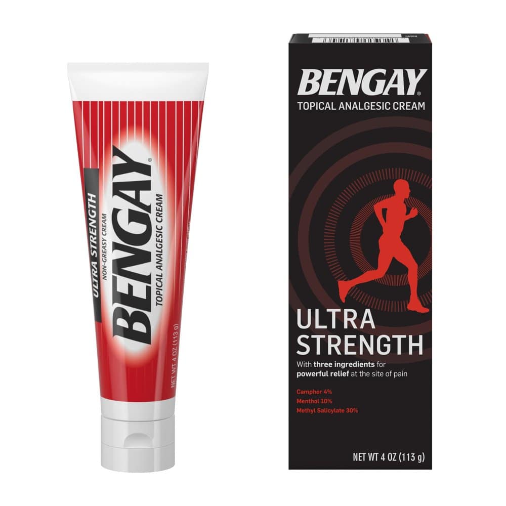 Bengay Ultra Strength Pain Relief Cream 4 oz. Tube 30%