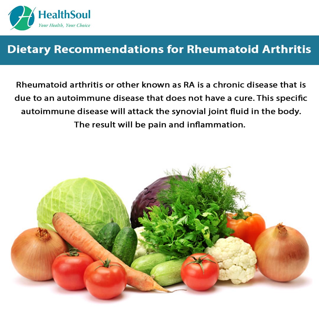 Best Diet for Rheumatoid Arthritis  Healthsoul