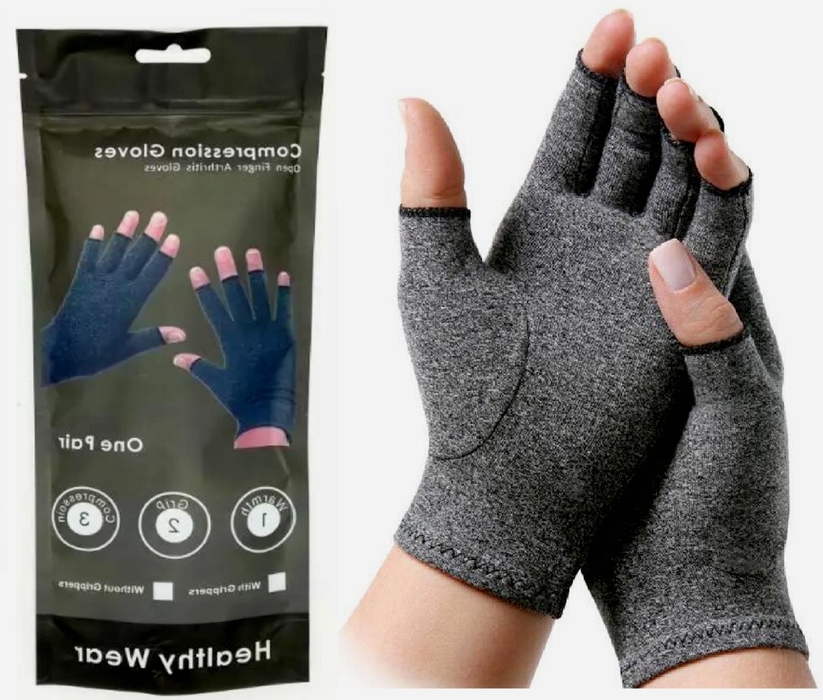 Copper Compression Anti Arthritis Hand Gloves for Pa