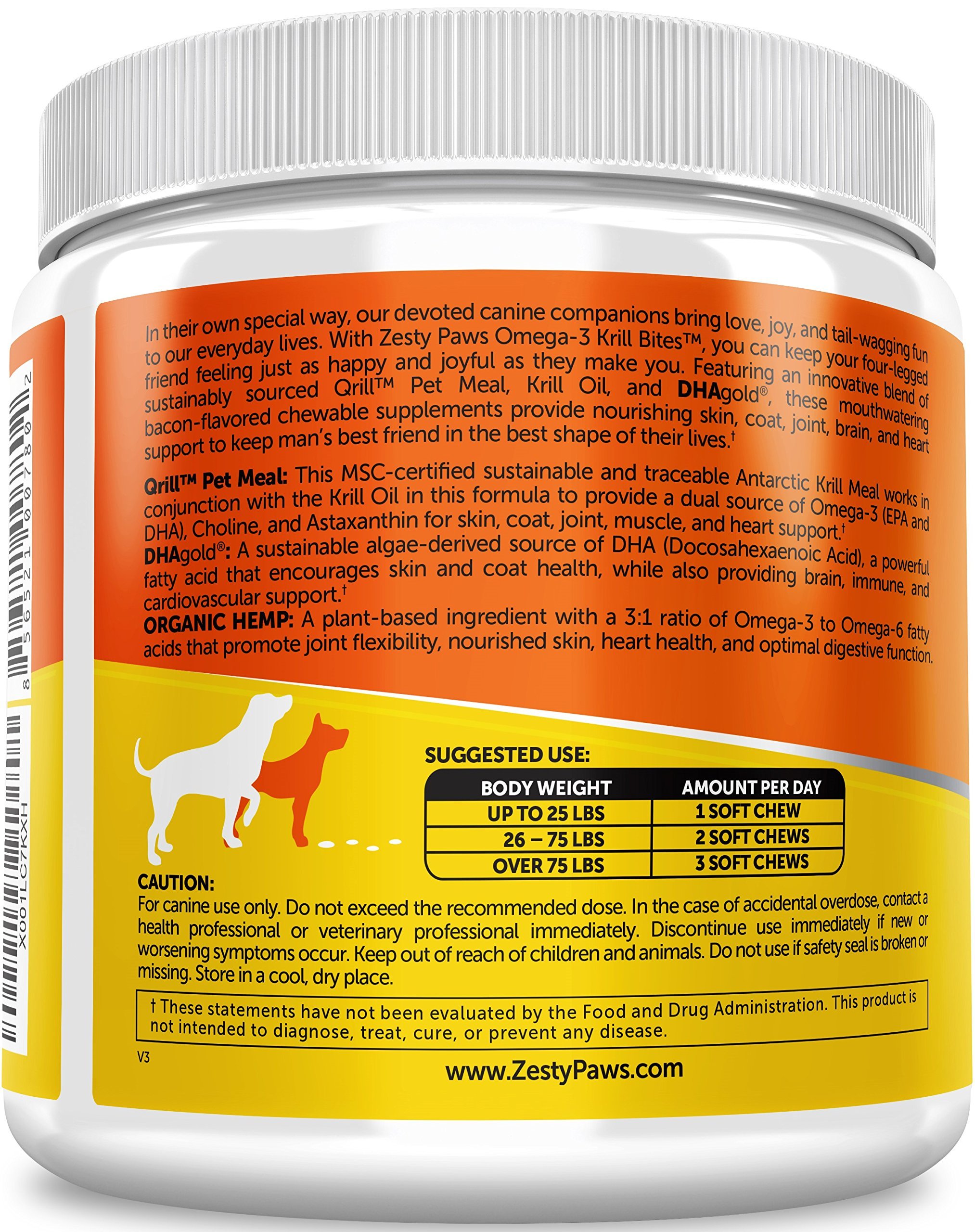 Omega 3 Krill Fish Oil for Dogs