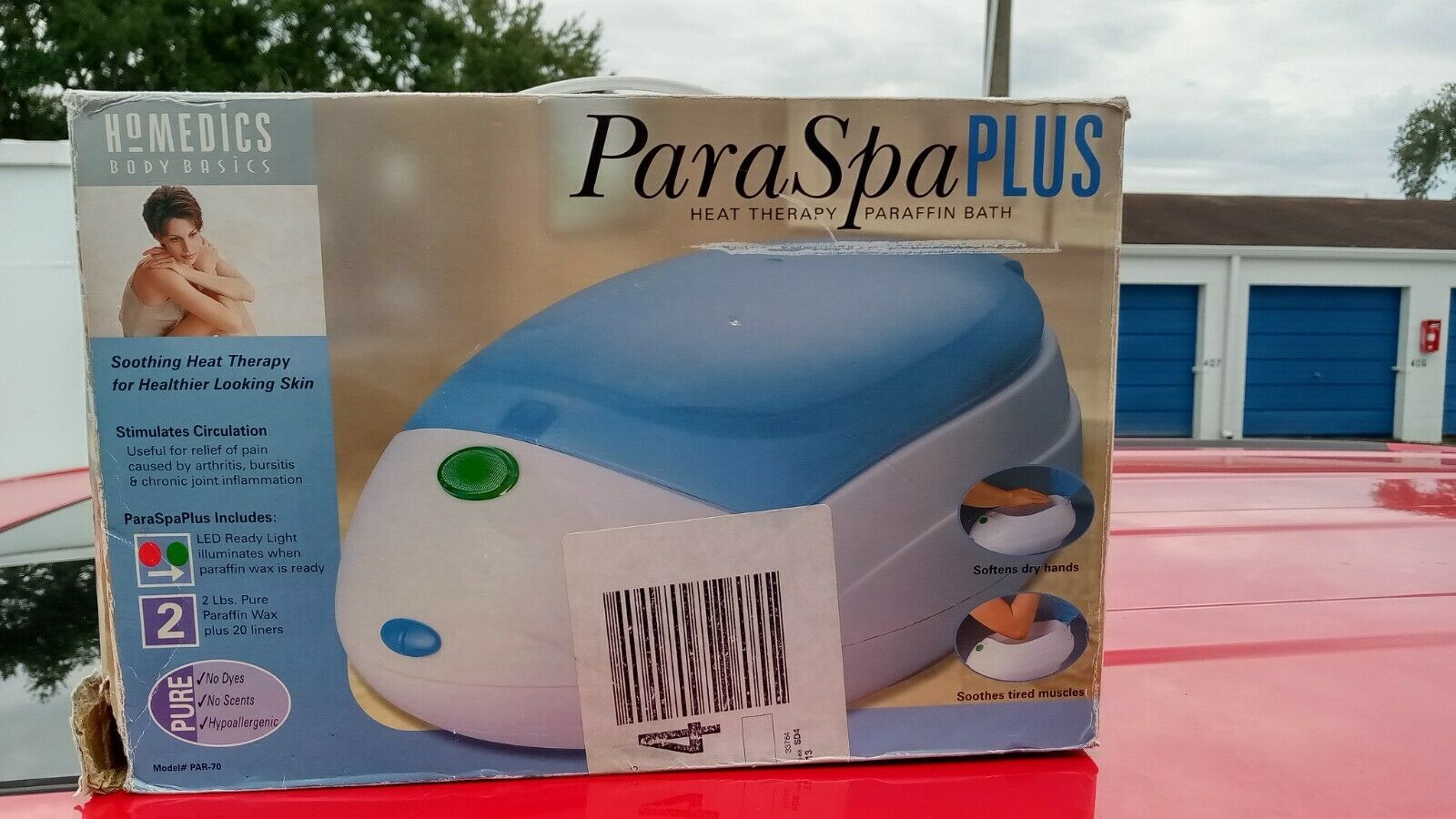 orders buy HoMedics ParaSpa Plus Paraffin Bath
