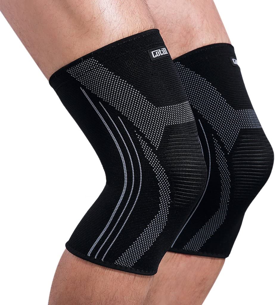 Premium Knee Compression Sleeve Joint Pain Relief Workout ...