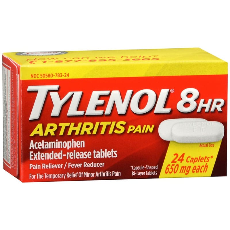 Tylenol Arthritis Capsules Dso 24S